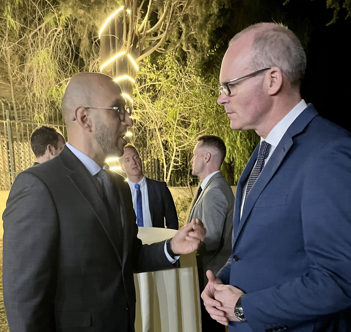 Had the pleasure to meet #ireland Minister for Foreign Affairs and Defense <a href="/simoncoveney/">Simon Coveney</a> enjoyed an intelligent and fruitful discussion.