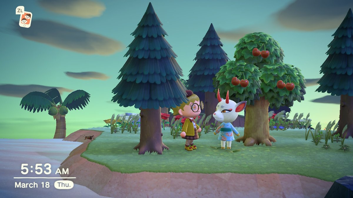 Genjismochi's tweet photo. IM CRYING SHINO YOU'RE COMING WITH ME #AnimalCrossing #ACNH #NintendoSwitch https://t.co/MOtJE5r5kD