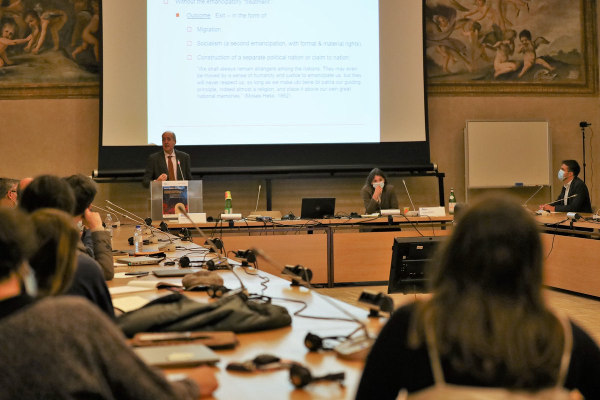 EUI_MWProgramme's tweet photo. 📌@EUI_MWProgramme thanks Professor @boixserra for being with us in person and for holding the first #MWLecture on "The Struggle for Political Emancipation and the Formation of Modern National Identities".
📽️You can now watch it on our YouTube Channel ⤵
https://t.co/RoK3PayqUg https://t.co/jxOIIK8fHe