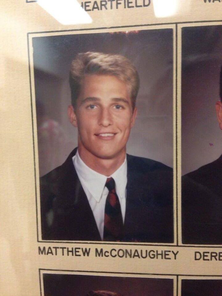 mamma mia quante ne sdraiava McConaughey al Liceo