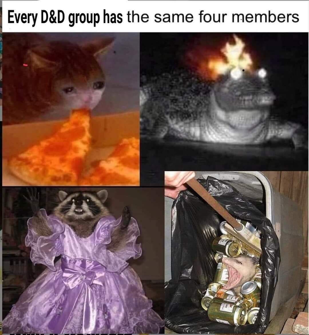 I wanna play a game... 😈
Tag your friends for what they are. #ttrpg #dndmemes