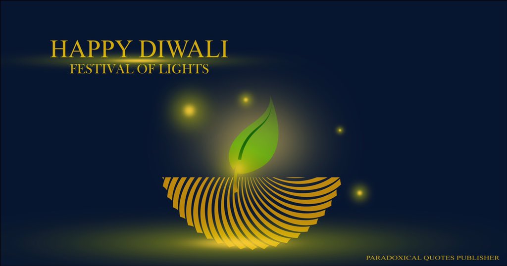 ParadoxicalQuo's tweet photo. We wish you all a happy Diwali. May the festival brings happiness and light to your life.

#Diwali #Diwali2021 #ParadoxicalQuotesPublisher #PQsP https://t.co/TdsuRm7i01