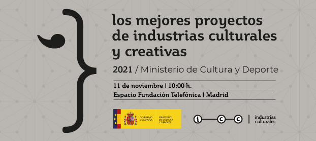 🎟️❗️Ya puedes reservar tu entrada gratuita para asistir a la presentación de los Mejores Proyectos de Industrias Culturales y Creativas de 2020, seleccionados por el Ministerio de <a href="/culturagob/">Ministerio de Cultura</a>.

📍<a href="/EspacioFTef/">Espacio Fundación Telefónica</a>
📅11 NOV
⏰10h
#MejoresProyectosICC2020

bit.ly/reserva-entrad…