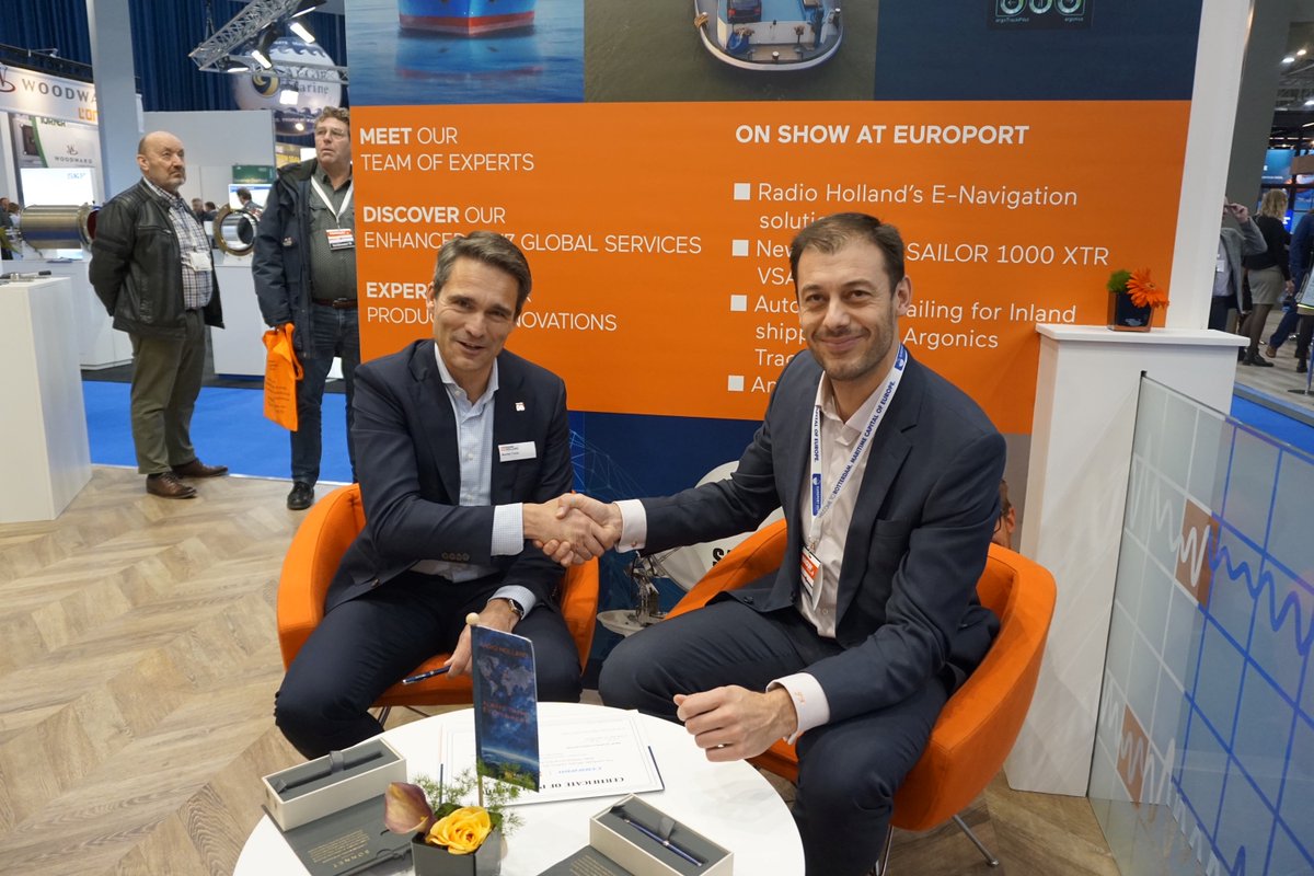 Cobham Satcom Maritime tweet media