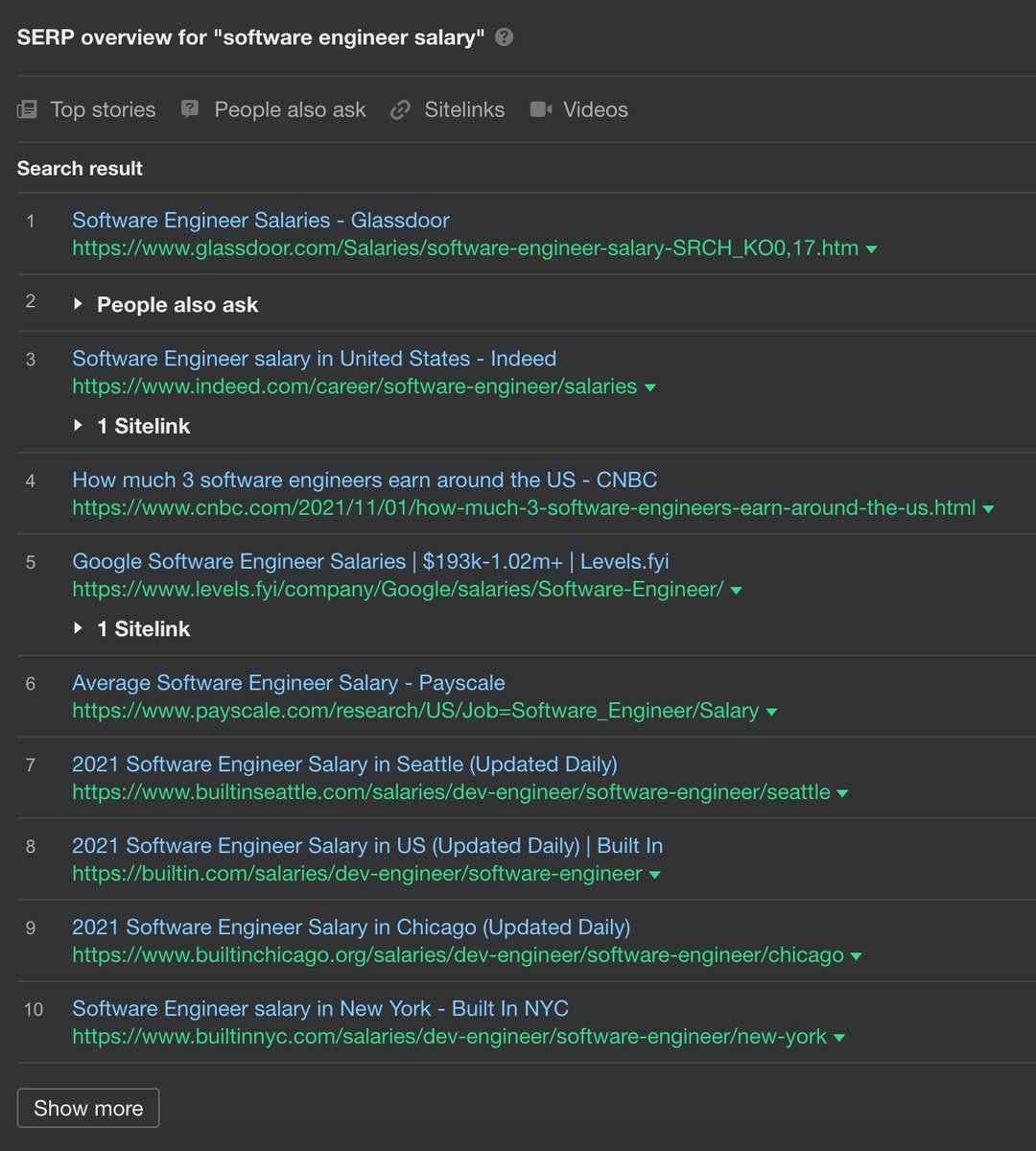 TheNewWallace's tweet photo. Nice "domain diversity" @Google https://t.co/ipbPfwads4