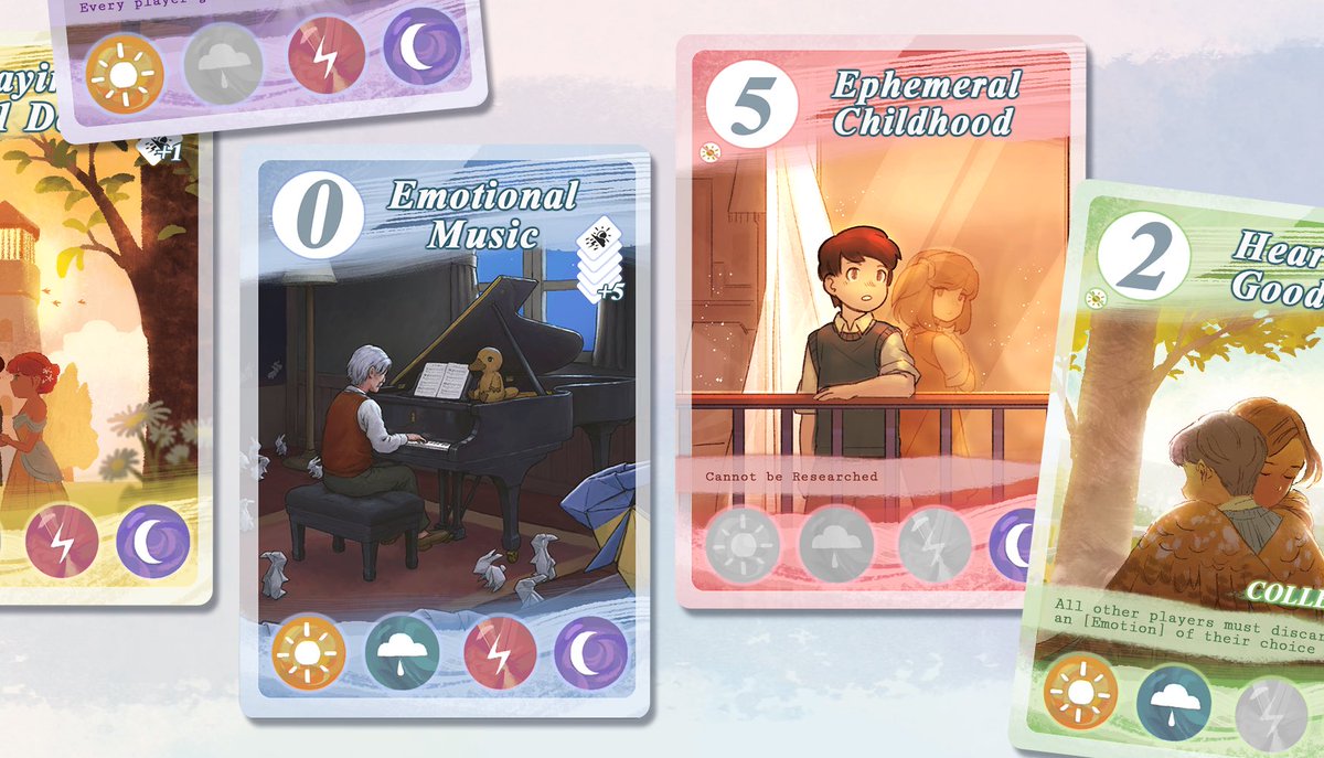 freebird_games's tweet photo. Announcing the "To the Moon" Card Game: Bestest Memories! Here's a sneak peak. https://t.co/rnEt0R3KF3