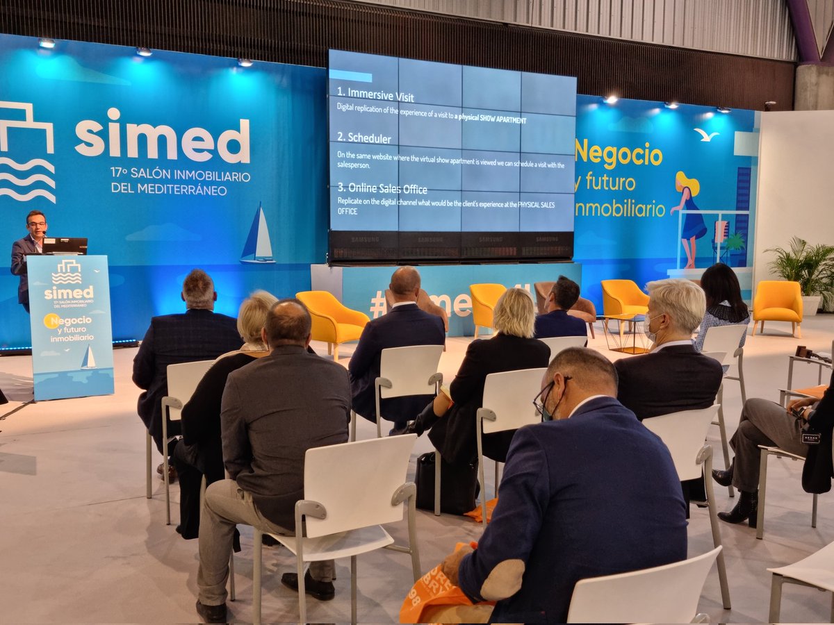 SimedMalaga's tweet photo. 🔉 Da comienzo en #simedMLG el #PrimeHomesSummit, la apuesta de @SimedMalaga para promocionar el mercado internacional de segunda residencia en la costa andaluza, con la participación de promotores, brokers inmobiliarios e inversiones internacionales | @somosavanza #Havalook https://t.co/HRKHherkMX