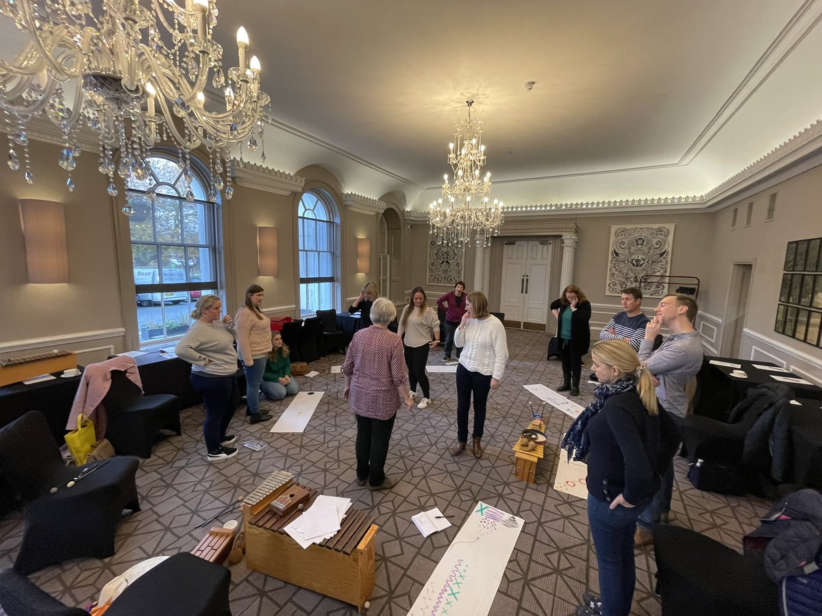 #Musicate CPD 2 with <a href="/cheltfestivals/">Cheltenham Festivals</a> - such a treat to spend the day with the expertise of Sarah Hennessy and enthusiasm of teachers from 8 Gloucestershire primary schools!
