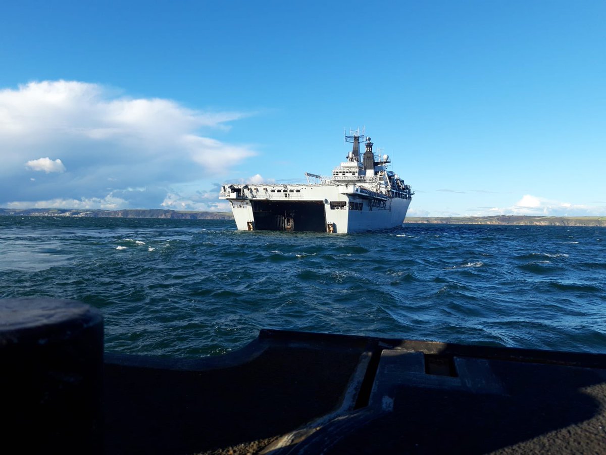 HMSCalliope's tweet photo. One minute driving a 🚛 the next being onboard Landing Craft!
One of our General Warfare ratings has been testing his sea legs onboard @hms_albion.
Conducting this essential seamanship continuation training ensures that our sailors are ready to deploy to sea.
#SailorFirst https://t.co/peipbDzzdz
