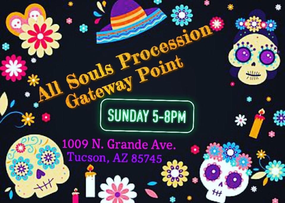 We’re back friends! Find us this Sunday 11/7 at the All Souls Procession. We’ll be serving at the starting point near Grande &amp; Speedway. #BlackMarketBBQ #BrooksCooks #SmokedMeats #MeatBarn #tucsonfoodtrucks #tucsonfoodtruckroundup #allsoulsprocessiontucson #allsoulsgateway