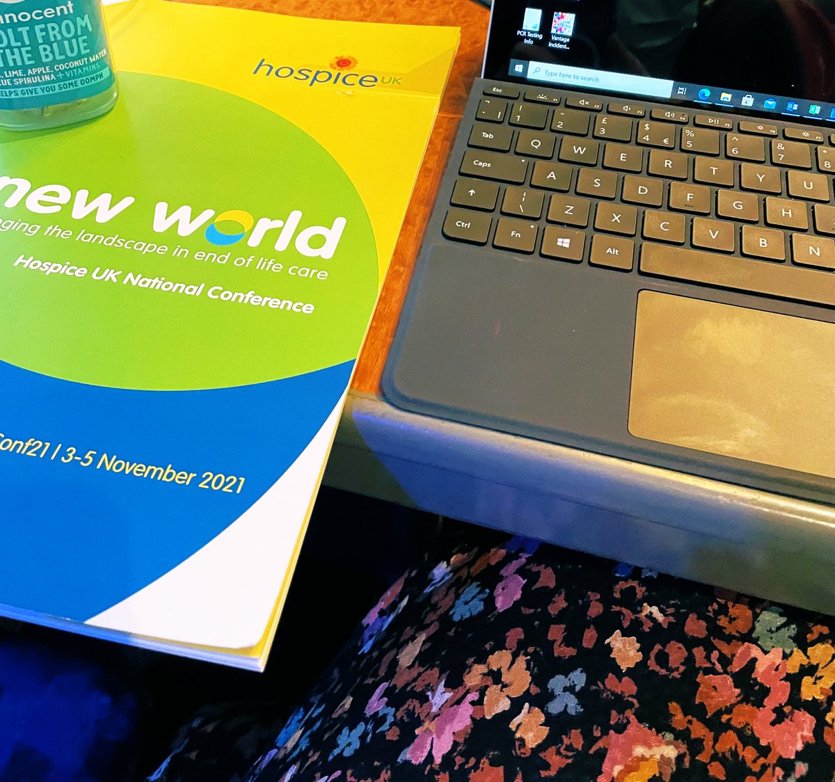 JenniMarksOT's tweet photo. Reflecting on what I’ve learnt over the past couple of days at #HUKConf2021 whilst travelling home. I’m feeling very inspired to move forward with the services we will be able to offer at @willenhospice Looking forward to joining virtually tomorrow! https://t.co/8KpifqBy4Z