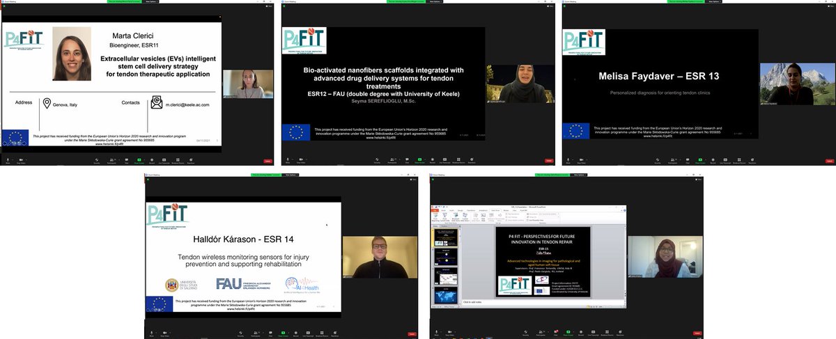 P4_FIT (@p4fit) on Twitter photo Last, but not least, we get know and to hear the following 5 <a href="/P4Fit/">P4_FIT</a> #ESRs: Marta Clerici <a href="/KeeleUniversity/">Keele University 🐿️</a> 🇮🇹, Seyma Sereflioglu <a href="/UniFAU/">FAU Erlangen-Nbg</a>
🇹🇷, Melisa Faydaver <a href="/UniTeramo/">Università di Teramo</a> 🇷🇴, Alldór Kárason <a href="/UniSalerno/">Università Salerno</a> 🇮🇸, and Zakia Khatun <a href="/UniSalerno/">Università Salerno</a> 🇧🇩
⬇️⬇️ Last, but not least, we get know and to hear the following 5 <a href="/P4Fit/">P4_FIT</a> #ESRs: Marta Clerici <a href="/KeeleUniversity/">Keele University 🐿️</a> 🇮🇹, Seyma Sereflioglu <a href="/UniFAU/">FAU Erlangen-Nbg</a>
🇹🇷, Melisa Faydaver <a href="/UniTeramo/">Università di Teramo</a> 🇷🇴, Alldór Kárason <a href="/UniSalerno/">Università Salerno</a> 🇮🇸, and Zakia Khatun <a href="/UniSalerno/">Università Salerno</a> 🇧🇩
⬇️⬇️