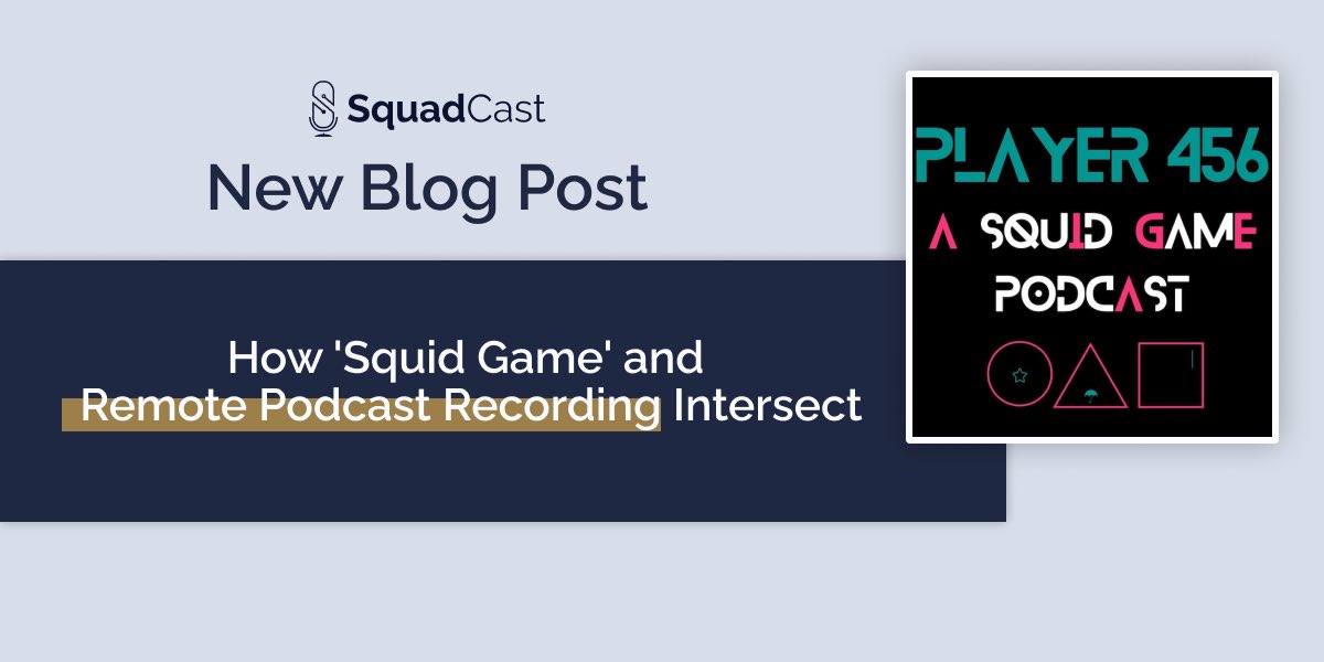 SquadCastFM's tweet photo. Our community manager, @arithisandthat, spoke with @QTTmedia’s Jack &amp; Colin about their recently launched Squid Game podcast: Player 456. https://t.co/Z9LCmAPd6h
