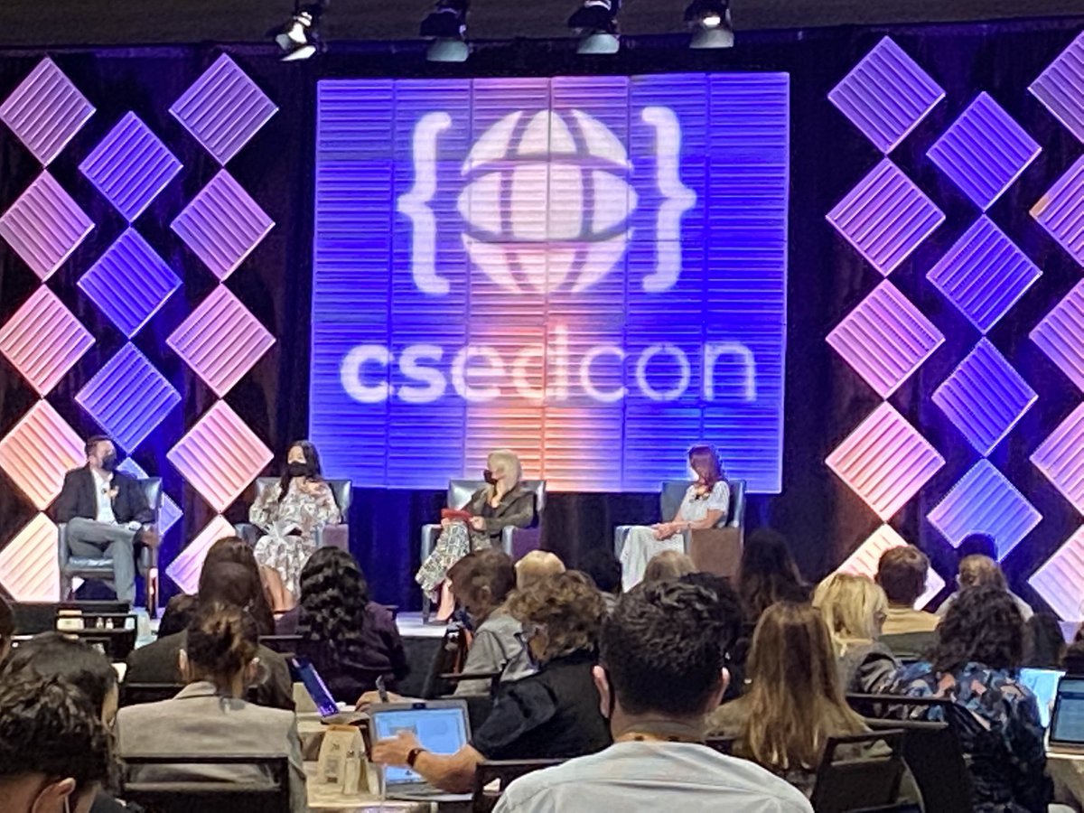 CSforCA's tweet image. ⁦Sophia Mendoza sharing wisdom and experiences at #csedcon2021  ⁦@ITI_LAUSD⁩ expanding CS opportunities in Los Angeles Unified with joy and engagement and @ucla cognitive guided instruction ⁦@SMMendoza123⁩