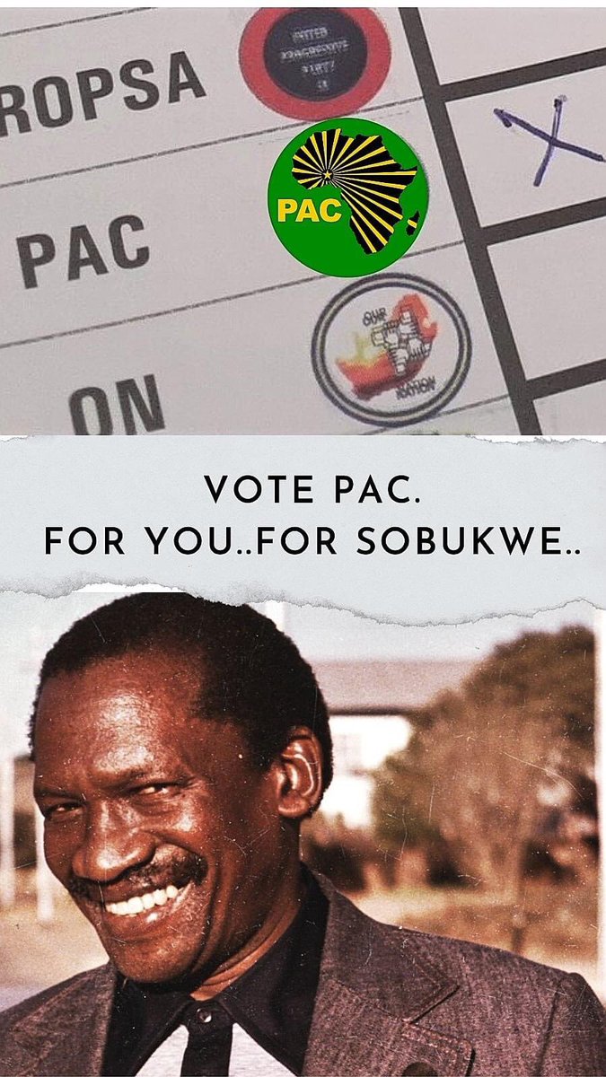 The PAC of Azania is indeed alive. Your votes did not go to waste✋🏿💚