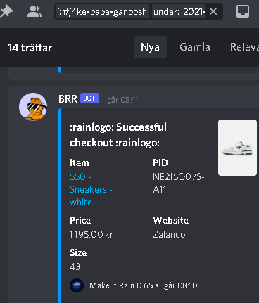 JacobKarlsson14's tweet photo. 14 pairs with best script @RainScripts ☔️
And some Multicarts with @GaneshCooked 
Cg: @AutoSnkr https://t.co/BKAnopZMaL