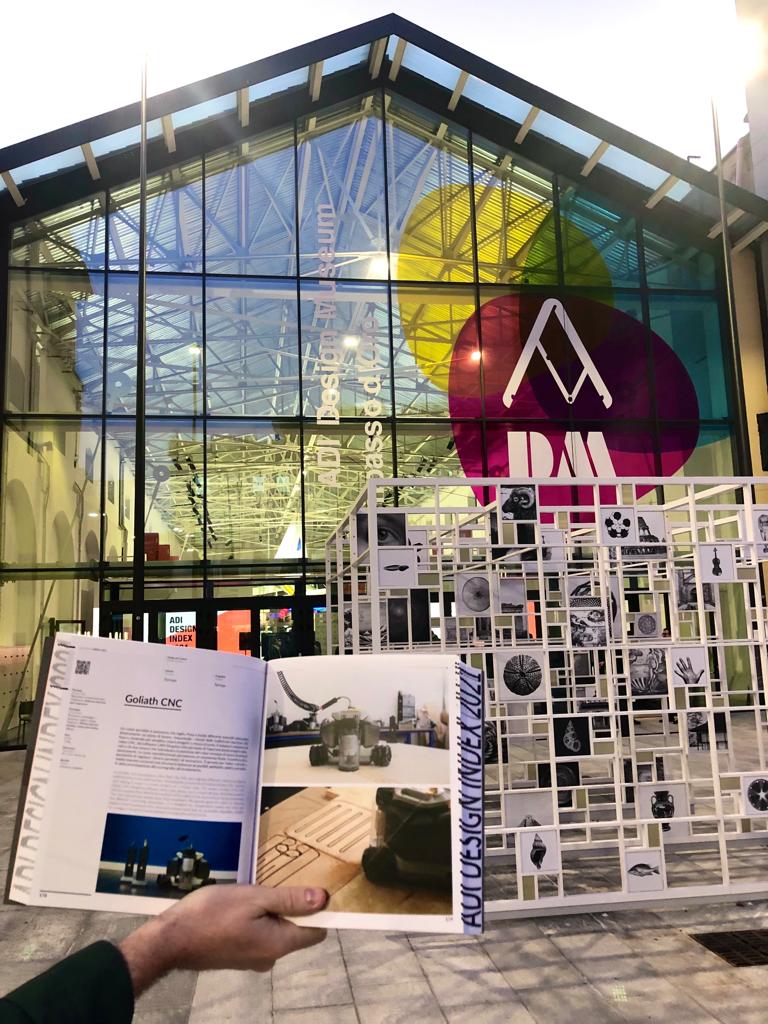 GoliathCNC's tweet photo. Last week at @MuseumAdi to celebrate: #GoliathCNC is on the ADI Design Index 2021! 🥳
#adidesign #design #designaward #adidesignindex #woodworking #cncmachine #cncmachining #woodworker #cncwoodworking https://t.co/gPFM213CAp