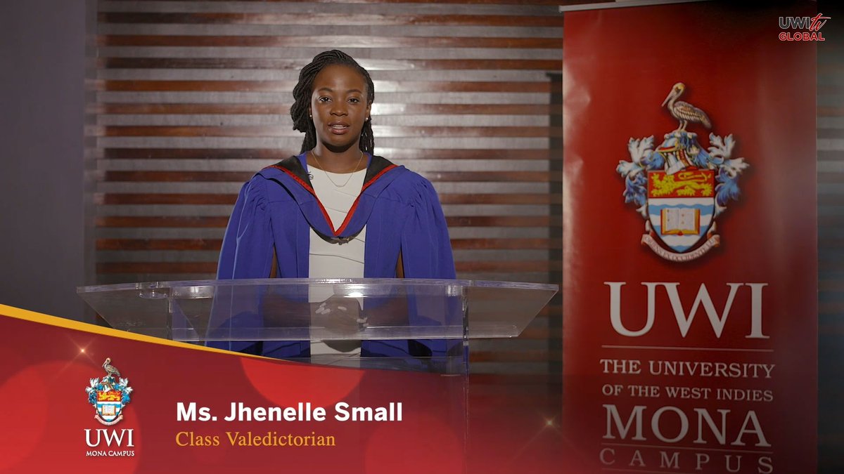 UWITv's tweet photo. Scenes from the 2021 #UWIMona #Graduation Ceremony: Faculty of Social Sciences Part 1, Law & Sport. Watch live on https://t.co/luMYSBWCrN, https://t.co/iWeeGu4eyW or on the #UWITV #FlowEVO channel. For listings, visit: https://t.co/XZVYhxeoqB #UWI #JhenelleSmall https://t.co/tHFMbQw9Ej