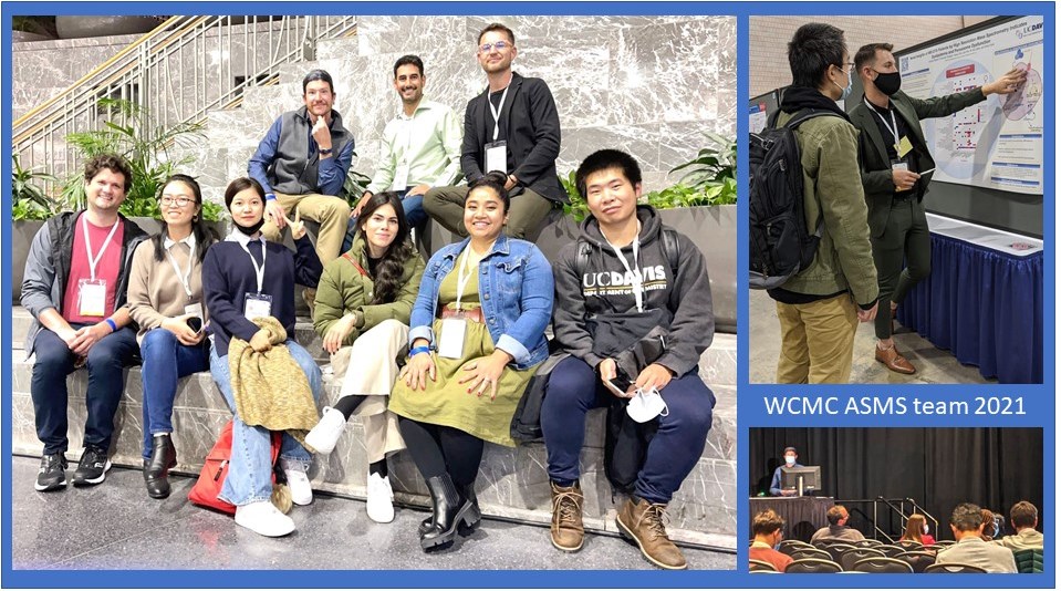 WCMC_UCDavis's tweet photo. It is essential to go to conferences to discuss and defend your research. We are proud, our team represented a broad spectrum of successful #Metablomics research results and we are excited to hear what ideas, trends and approaches they have learned from other labs and industry. https://t.co/lgu2uWR52P