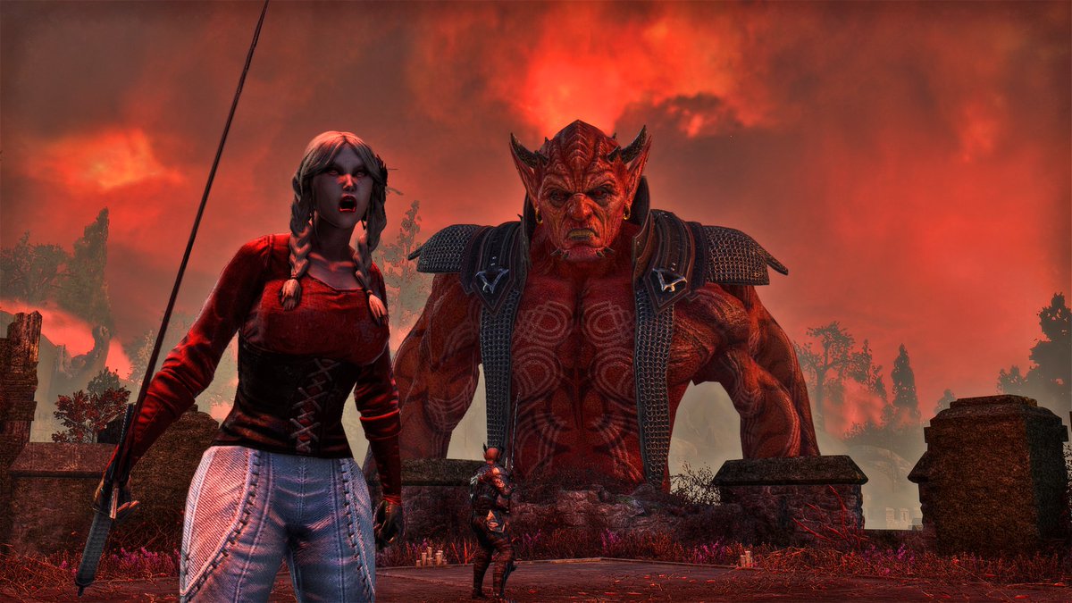 Triinuts's tweet photo. Really liking the looks of the new DLC.
Looks and music yay, story nay...
#ElderScrollsOnline #ESO https://t.co/YAHaLZA3OZ