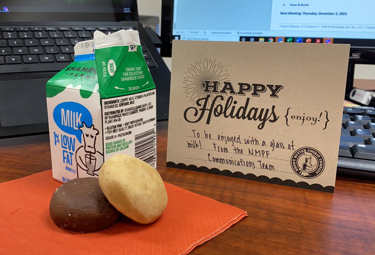 roxyhelman's tweet photo. Thank you @nmpf Comms Team for the delicious @BrownButterCo cookies! 🤤 https://t.co/xWXkNVoyKl