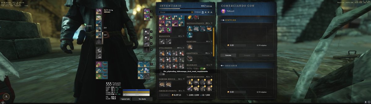 Gavill3ro's tweet photo. @playnewworld really guy's I have more of 300 played hours in NW and I can't trade any Item??? I can't write any msg in global chat too https://t.co/wDcFbsV7Rf