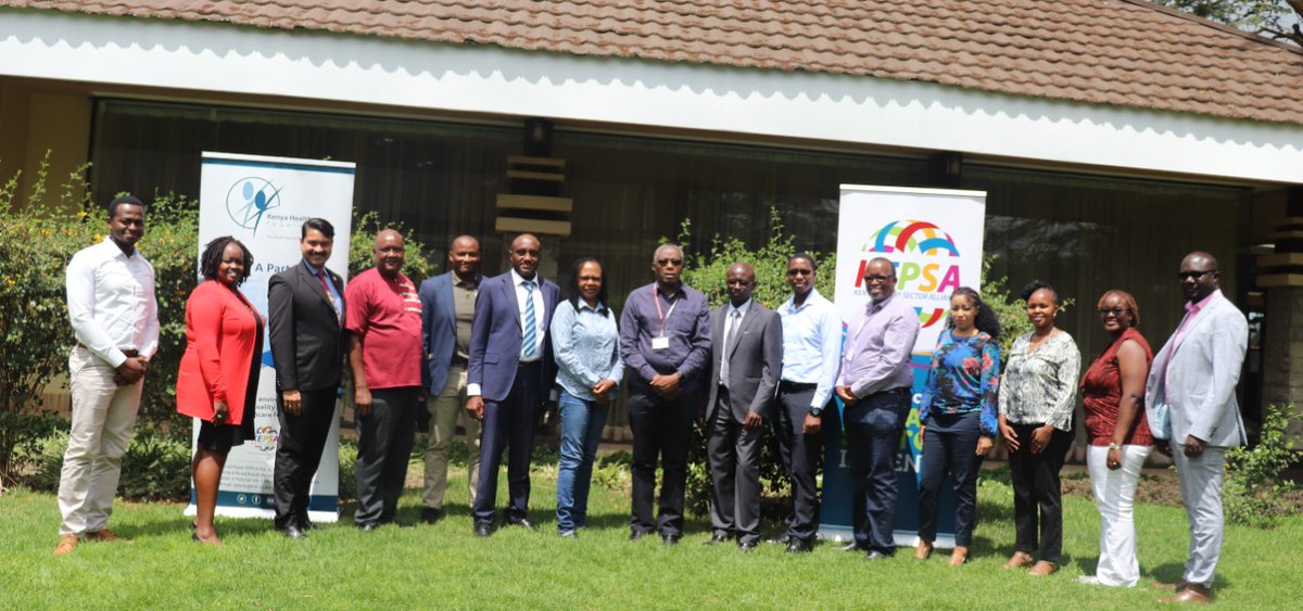 Today, @KEPSA_KENYA Health Sector Board - Kenya Healthcare Federation Board and Committee leaders, led by the Chairperson, Dr. Kanyenje Gakombe and CEO, Dr. Anastasia Nyalita participated in a one day Policy Advocacy Training at the Lake Naivasha Resort.