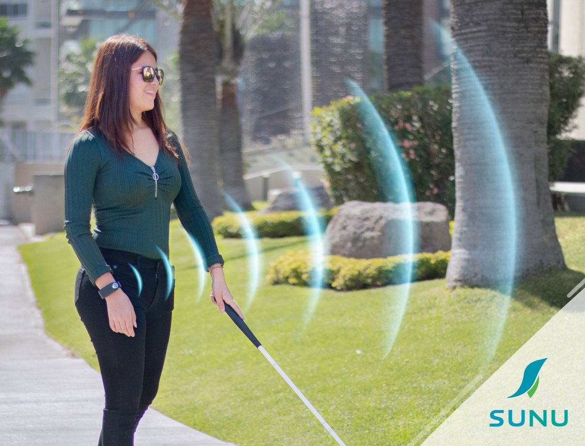 The White Cane does an excellent job at detecting floor-level obstacles and raising awareness to pedestrians around us, but what about the upper body? Or how can we extend perception beyond the cane’s reach? All this is solved with the Sunu Band. Are you ready to try it out? 😉