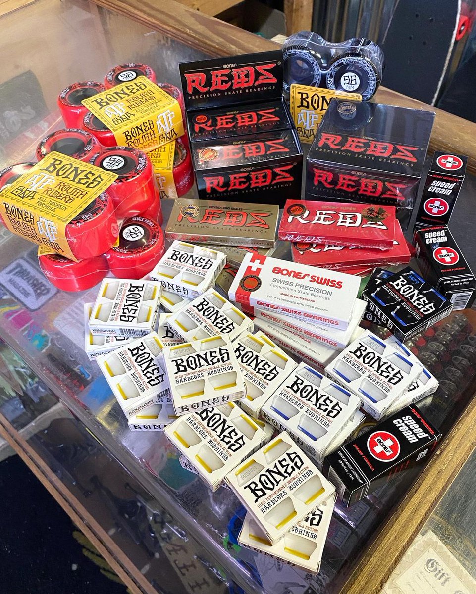 Bonesbearings's tweet image. Lancaster, PA 🚨
#BonesBearings and #BONESWHEELS, in stock at Ignition Skateshop.