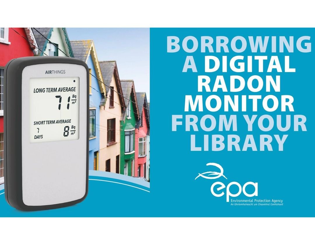 HealthyWexford's tweet photo. Today is #EuropeanRadonDay
See https://t.co/kPtPxjheTS to find out more about radon

If you would like to test the radon levels in your home one option is to borrow a Digital Radon Monitor from @wexlibraries  

#Radon  #HealthyWexford

@HealthyIreland @wexfordcoco @EPAIreland https://t.co/8q6fi5WtNE