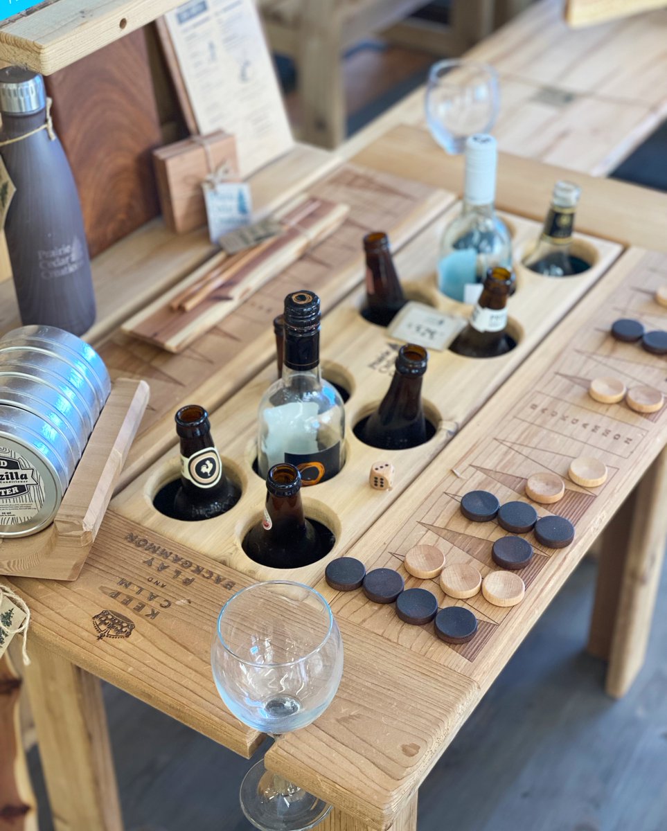 YegdtMarket's tweet photo. Looking for custom woodworking? Shop cedar gift ideas from @prairiecedar at the market! If you can dream it, he can build it. https://t.co/RMgYITAM58