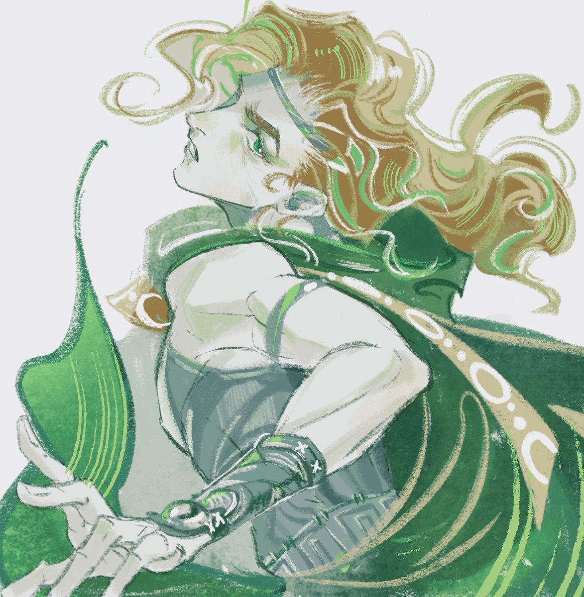 Zheyuanyuan's tweet photo. #HadesGame Achilles💚 https://t.co/3TuVoLw4Ut