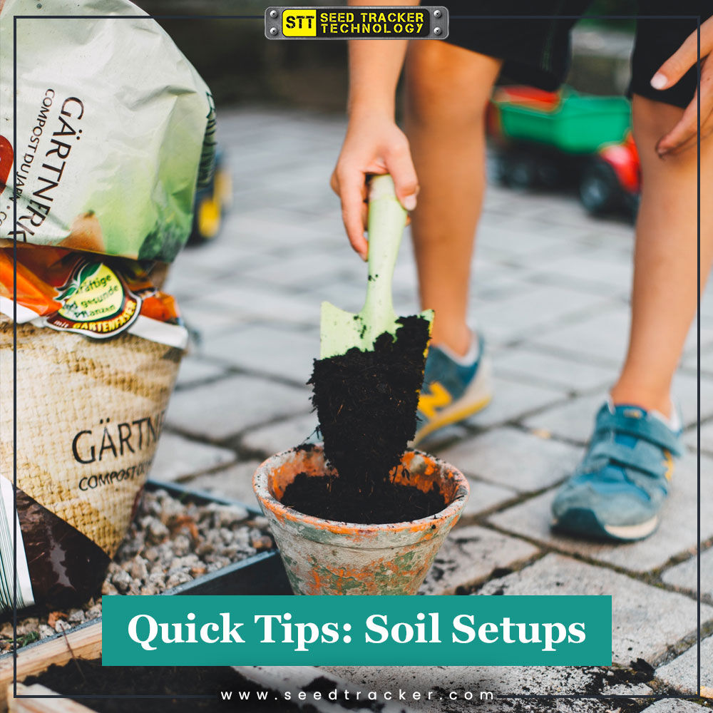 SeedTrackerTech's tweet photo. When it comes to being a newer cultivator, if you've ever grown any plants in soil before, there's a good chance that you feel comfortable using soil to build your garden. 🌿 If you need some tips on getting this setup running, make sure to visit our IG! 💕 https://t.co/lSqOULTuZ9