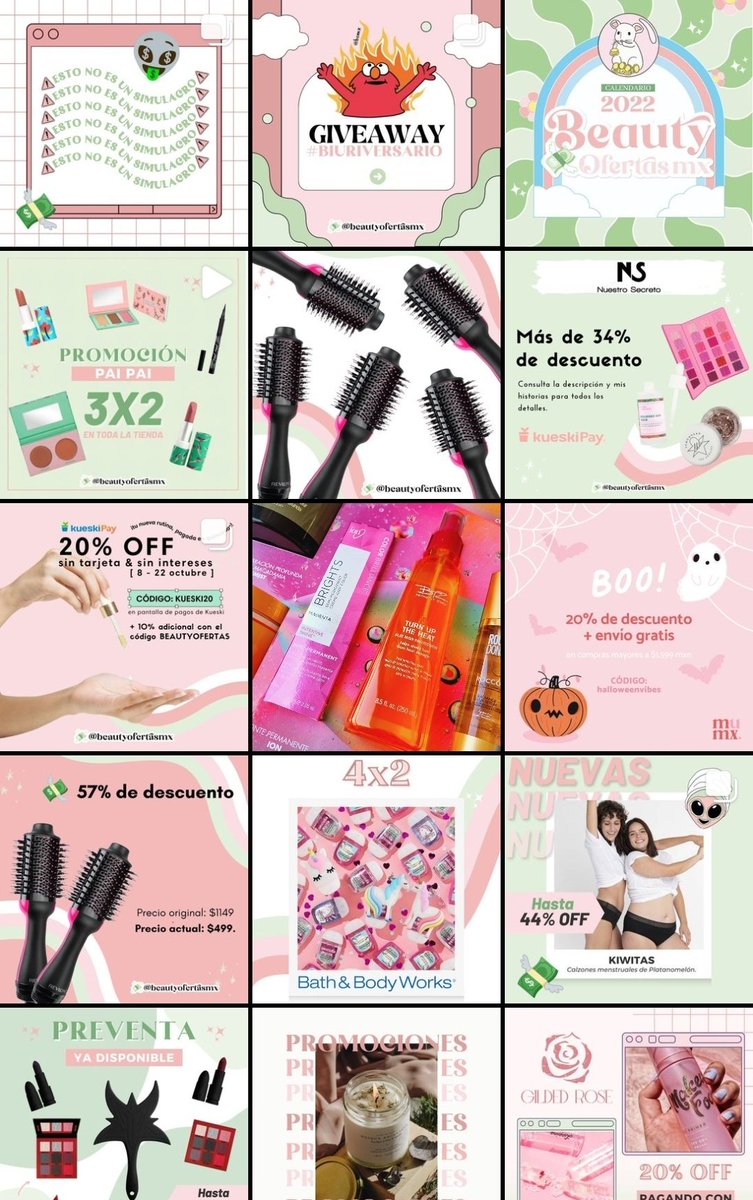 Amigas, ¿me ayudan con un RT? Por si alguien no lo sabe, en mi cuenta de insta encuentran TODOS LOS DÍAS las ofertas actualizadas, válidas para todo el país. Principalmente de maquillaje y skincare pero también de comida, bebidas, cosas para la casa y demás cosas chidas. ✨💸