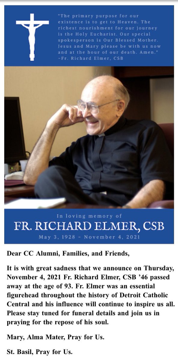 DETROITCCAD's tweet photo. You meant so much to so many and will continue to set the standard of excellence, relationships, toughness, &amp; love even though you’re gone

I was blessed to call you a friend, mentor, &amp; CC brother.  Even more blessed to have had you Baptize my sons Brooks &amp; Beaux.  I love you Elm https://t.co/OyhOwg2KiB