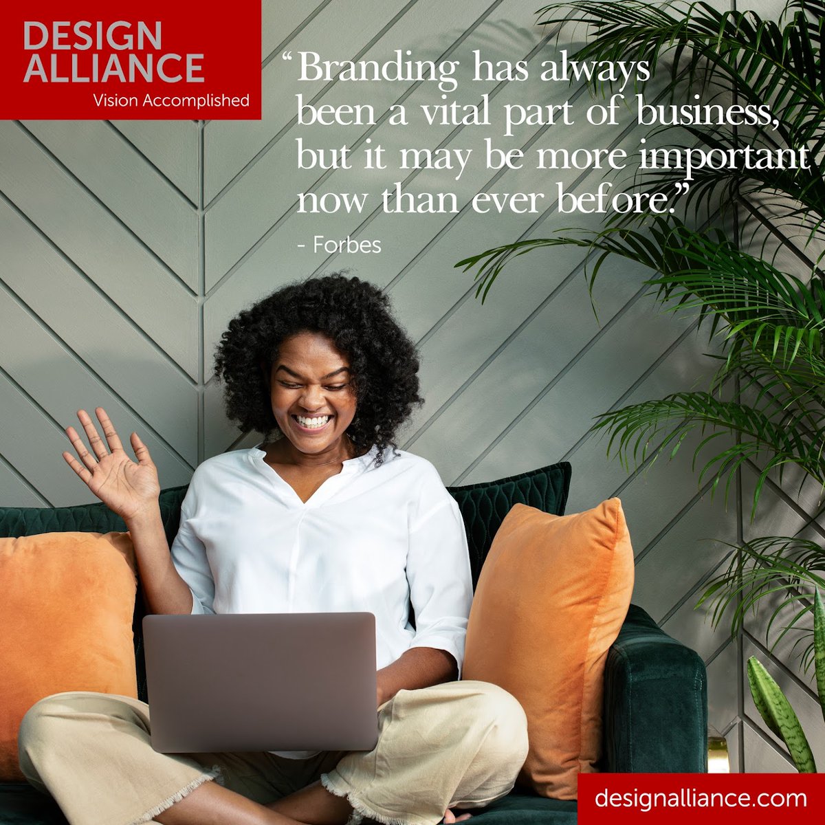 DesignAlliance_'s tweet photo. "Branding has always been a vital part of business, but it may be more important now than ever before." -Forbes  With branding your firm stands out. Clients can distinguish why your team is the best for the job.

#brand #strategy #experiencedesign #leadership #innovation https://t.co/XN7jeuqehi