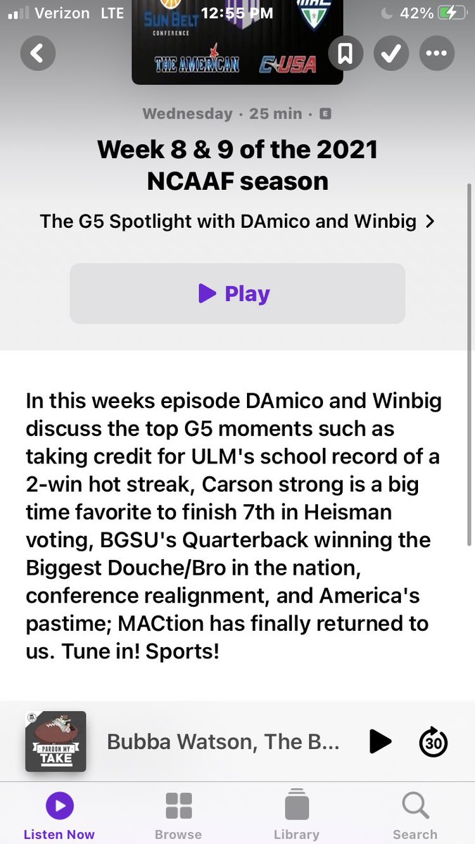 GroupOf5Cast's tweet photo. 🔥NEW POD IS UP🔥
🔥NEW POD IS UP🔥
🔥NEW POD IS UP🔥

STREAM THE NEWEST EPISODE as we tackle the past two weeks and look ahead toward week 10.

Unfortunately we recorded before the college football playoff rankings came out so that full on angry rant will be in next weeks ep! https://t.co/frSXOaDxo5