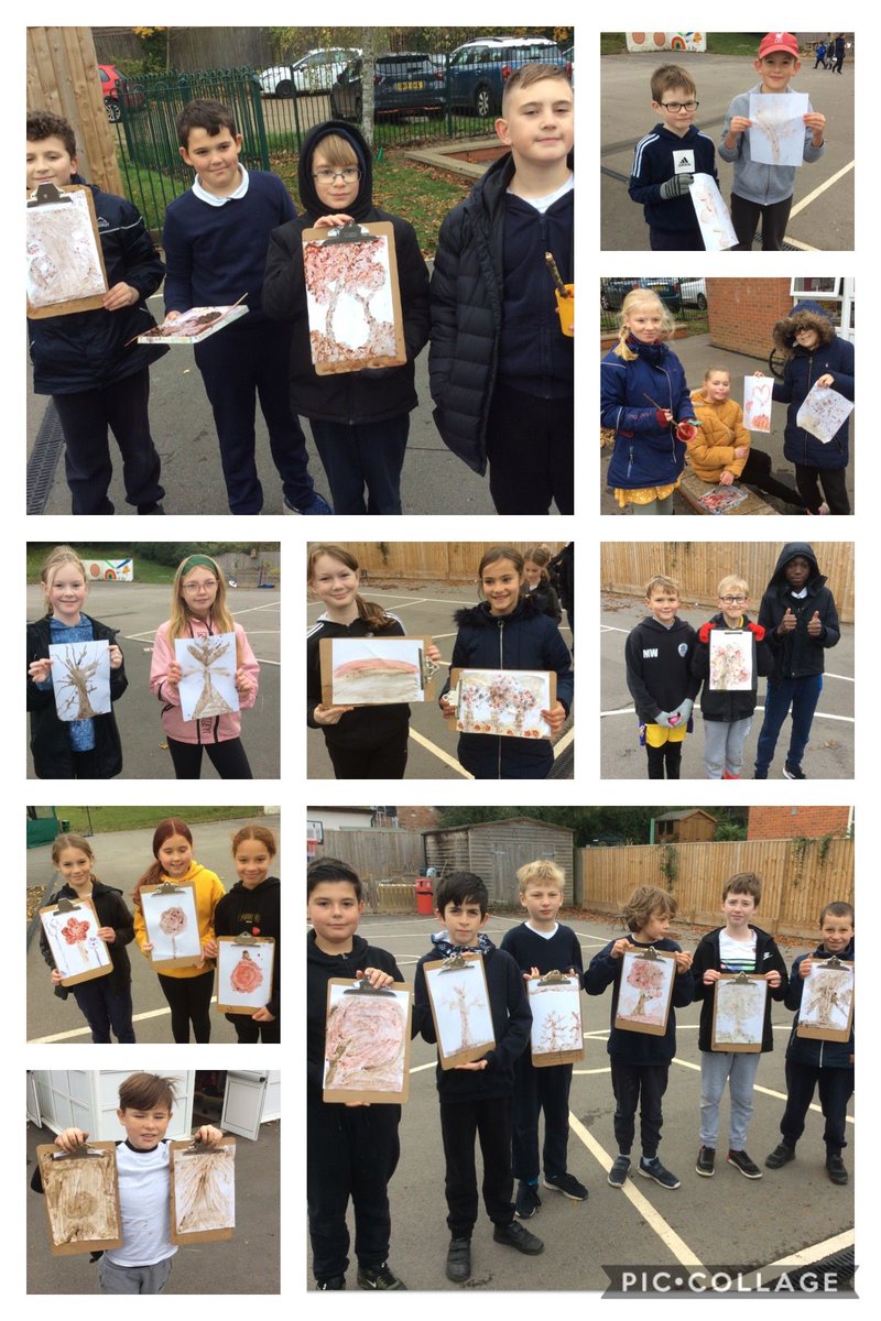 StAmandsPrimary's tweet photo. Our whole school spent the whole day @OutdoorClassDay. From geocaching to outdoor measurement in maths to natural painting with paints made only from natural resources and so the list goes on, the smiles say it all #COP26 @PortsmouthRC #OutdoorClassroomDay @KensingtonRoyal https://t.co/cDh5jK0QNt