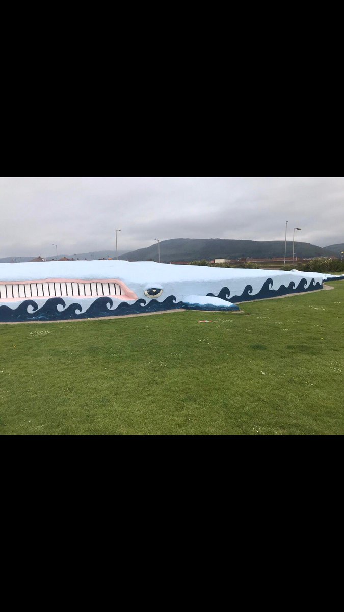 Aberavon Whale had a make over this year <a href="/NPTCouncil/">Neath Port Talbot Council</a> <a href="/sascampaigns/">Surfers Against Sewage</a> 
#ThrowBackThursday
#CommunityPayback
#GreatPartnershipProject
#MakingADifference
#AberavonBeach