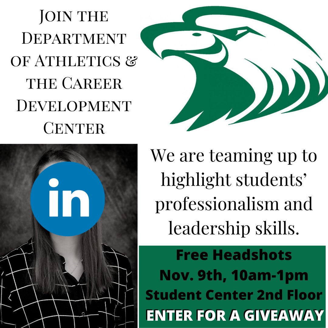 CMUCareerCenter's tweet photo. The Career Center is teaming up with the Department of Athletics for a very exciting giveaway. Head over to our Instagram, at cmucareercenter to get the details and enter to win! And don't miss out on FREE headshots on 11/9!
#studenttoprofessional #strikeapose #careerready https://t.co/4OfYTXl2qb