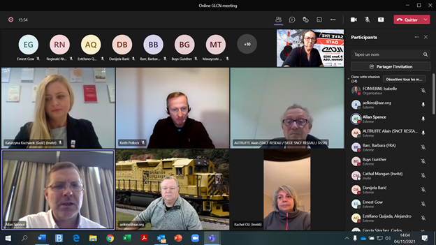 ilcad's tweet photo. Today I had the honour and pleasure with our Chair @AllanSpenceRail from #networkrail 25 experts from our group on level crossing safety from 15 countries, 3 continents. Save the date #ILCAD 2022: 9 June hosted by #AAR #FRA #olinational in Denver USA https://t.co/idWfo58WKO