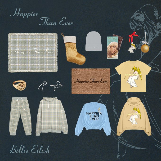 Shop new merch from the Holiday Collection, available now in Billie’s official store. https://t.co/S7mtiGE4UD