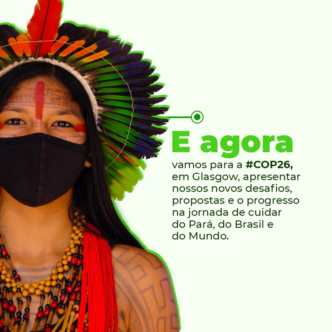 helderbarbalho's tweet photo. Estamos trabalhando para construir um modelo de desenvolvimento social, econômico e ambiental a partir da valorização da floresta em pé!
#AmazôniaAgora #PEAA #ParáNaCop26 #Cop26 https://t.co/RGOOkeupeC