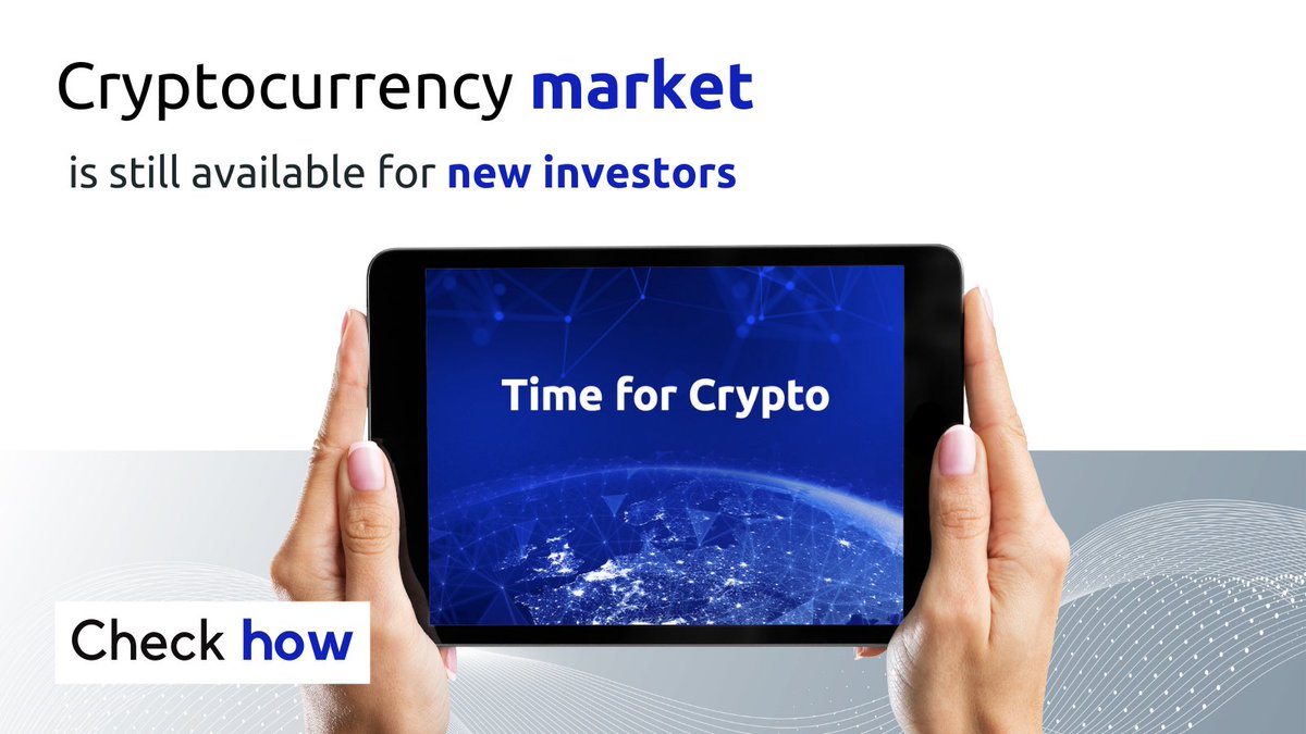 TimeforCrypto1's tweet photo. Crypto market is still open for new faces! 🔍 Check out how to start your journey: https://t.co/H3VVj3qNEx  #timeforcrypto https://t.co/iuPWIw8WSd