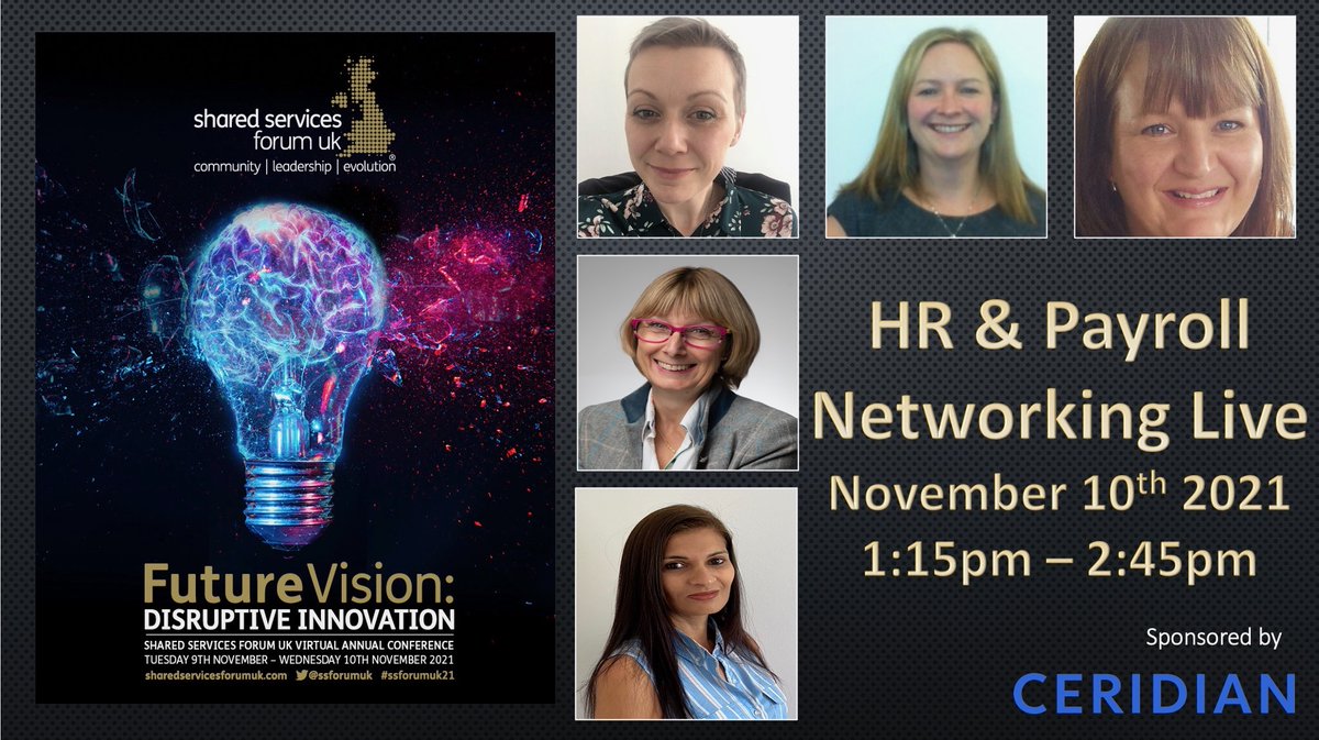ssforumuk's tweet photo. We look forward to #exploring what is driving #disruption and #innovation in #HR &amp; #Payroll and how #futurewaysofworking are #evolving to best ensure we remain relevant and ahead of the curve into the future. See you on November 10th at 1:15pm. https://t.co/iMHrWYgLIL