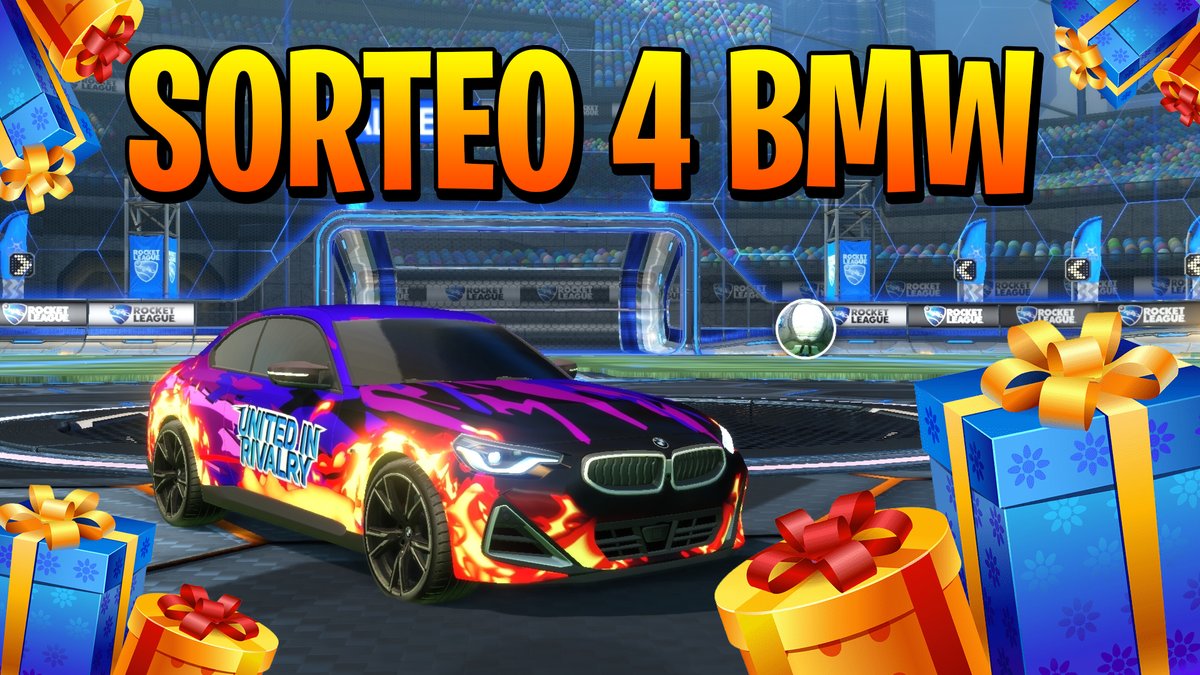 DualViewYT's tweet photo. 🎁SORTEO x4 BMW M240I 🎁
(Si ya tienes el coche, te damos 1.100 créditos)

🌐REQUISITOS:

🔹Seguirme en Twitter.
🔸Seguir a @nereaandrade7
🔹Dar RT
🔹Menciona a 2 personas.

📅Termina 8 de Noviembre
⚠️Para todas las plataformas!

🍀Mucha Suerte! #Ad #rocketleague https://t.co/WmO9pVWyht