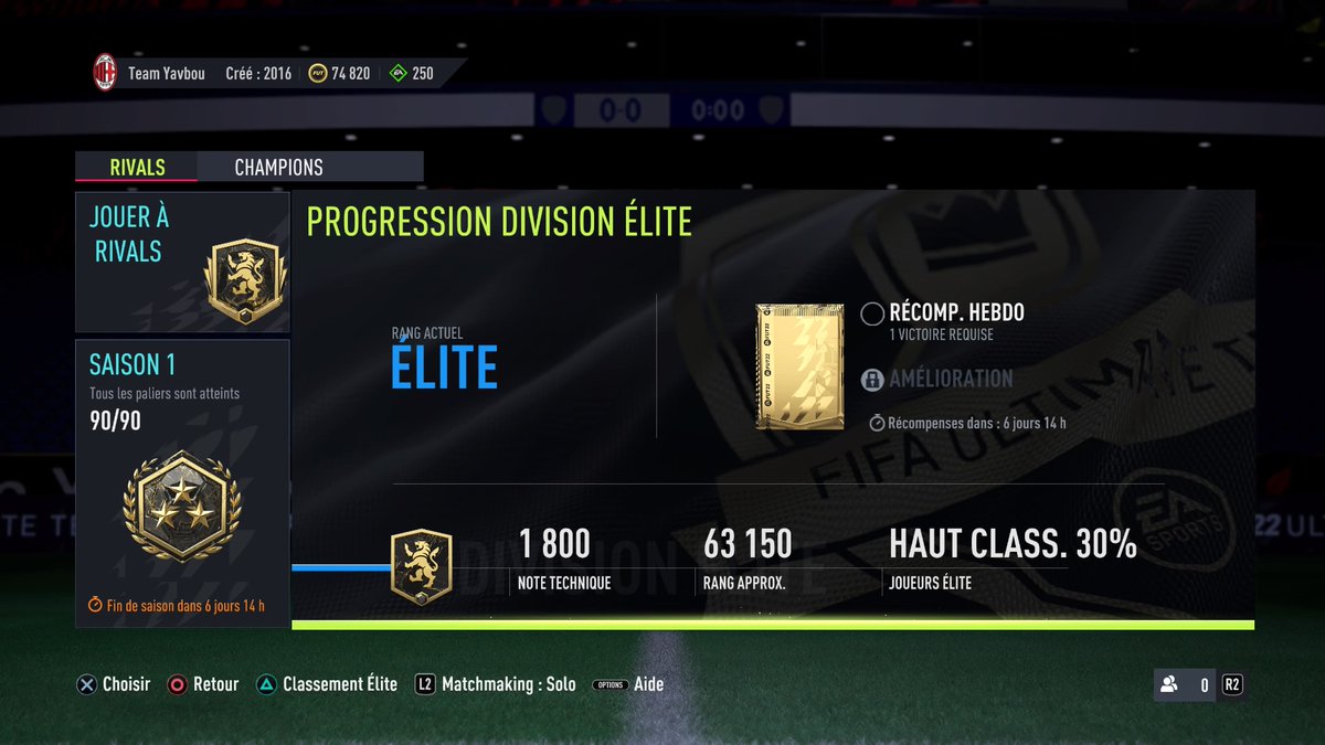 TYavbou's tweet photo. Div Élite tah les pros mdr #PS4share https://t.co/B8eX3zkZNg