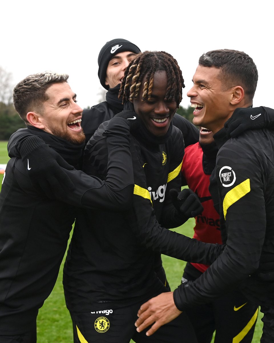 ChelseaFC's tweet photo. Mood rn. ☺️ https://t.co/IrQrQLj0Ej