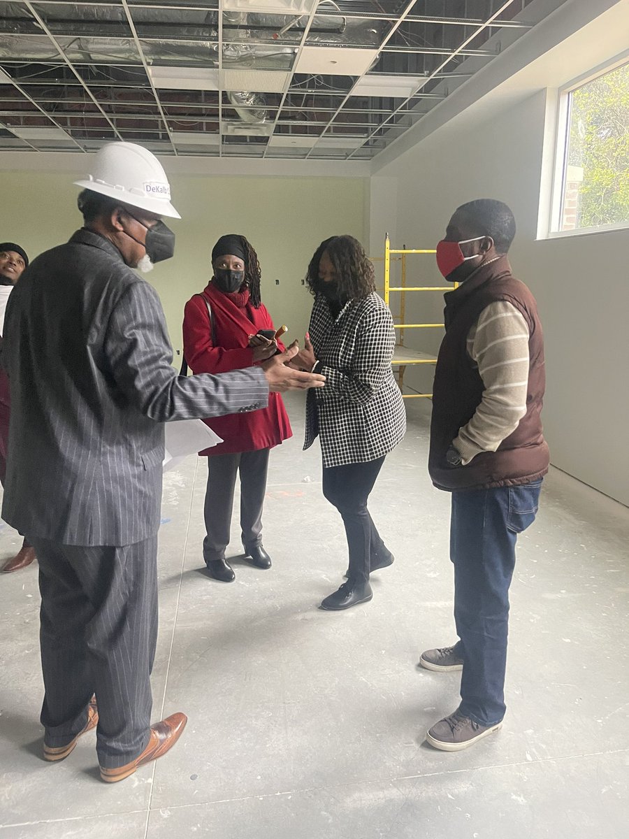 meredadjohnson's tweet photo. The new East DeKalb (Bruce Street) Senior Center is nearing completion! Today our former CEO @LeeMay , who helped us secure funding and @MayorDAJackson, the former Mayor of Lithonia joined us for the tour the new facility this morning! Thank you @allenmitch77 for all that you do! https://t.co/GSAgsMjwJ5