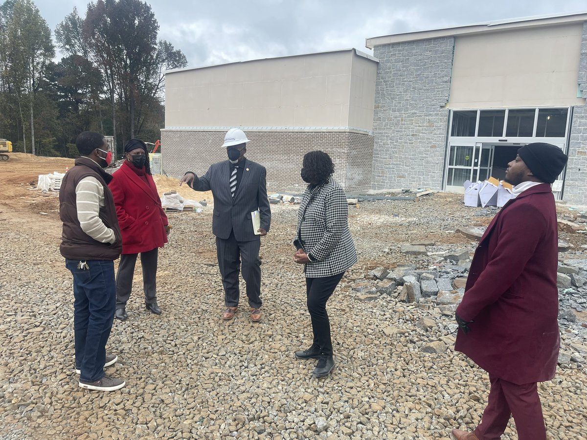 meredadjohnson's tweet photo. The new East DeKalb (Bruce Street) Senior Center is nearing completion! Today our former CEO @LeeMay , who helped us secure funding and @MayorDAJackson, the former Mayor of Lithonia joined us for the tour the new facility this morning! Thank you @allenmitch77 for all that you do! https://t.co/GSAgsMjwJ5